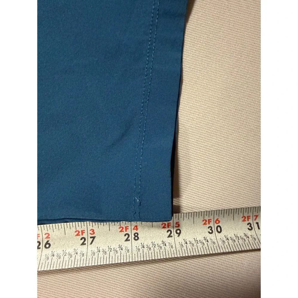 The North Face Mens XL Blue Active Tapered Pants Hiking Training Zipper Pockets